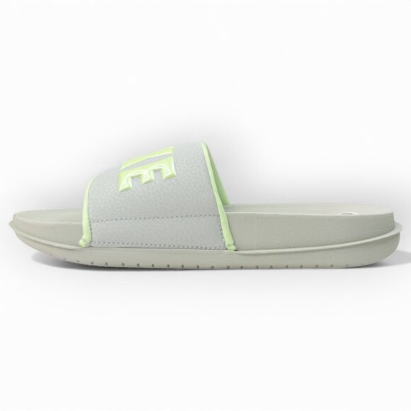 New Nike Offcourt Slide Womens Sandals Light Silver Barely Volt BQ4632-013 - Picture 4 of 11